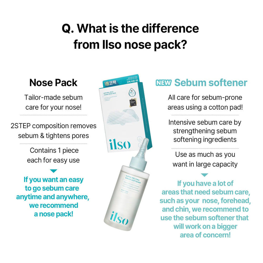 ilso Natural Mild Nose Patch seven-free formula minimizes irritants.