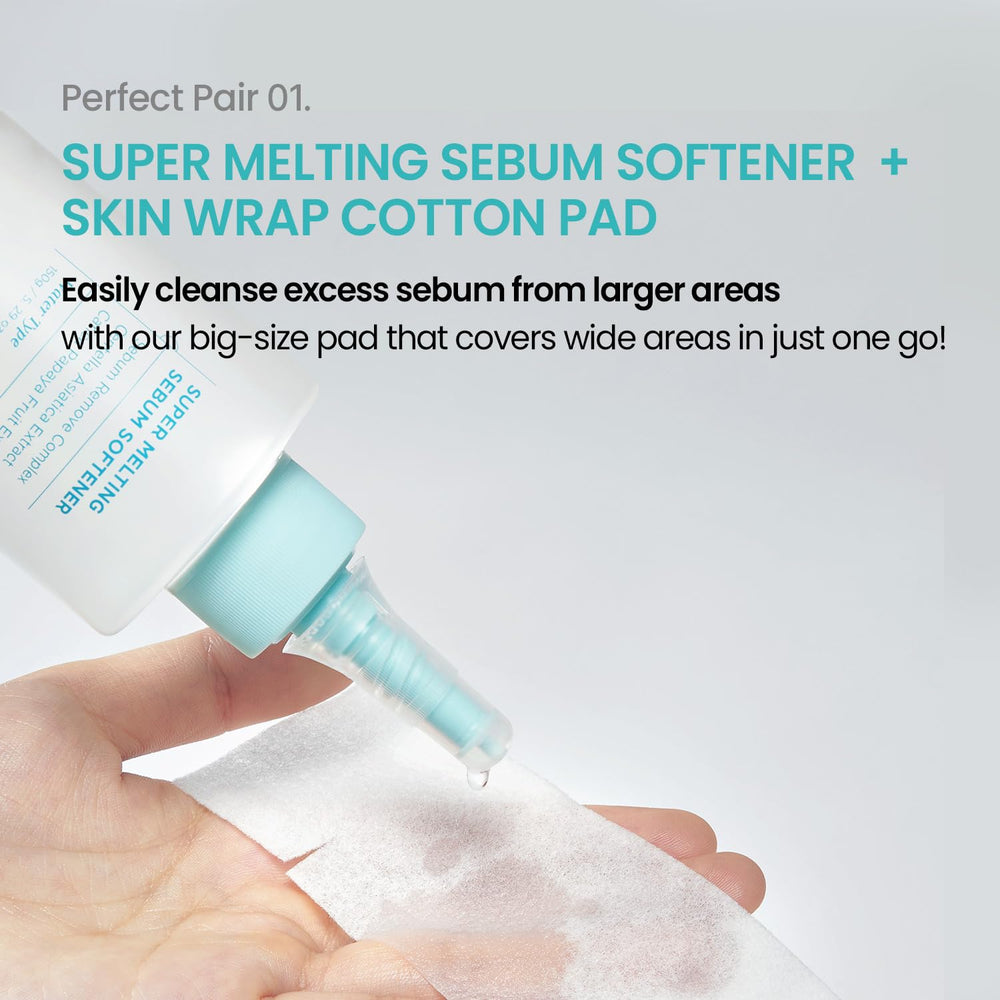 ilso Super Melting Sebum Softener pads included for convenient use
