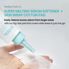 ilso Super Melting Sebum Softener pads included for convenient use