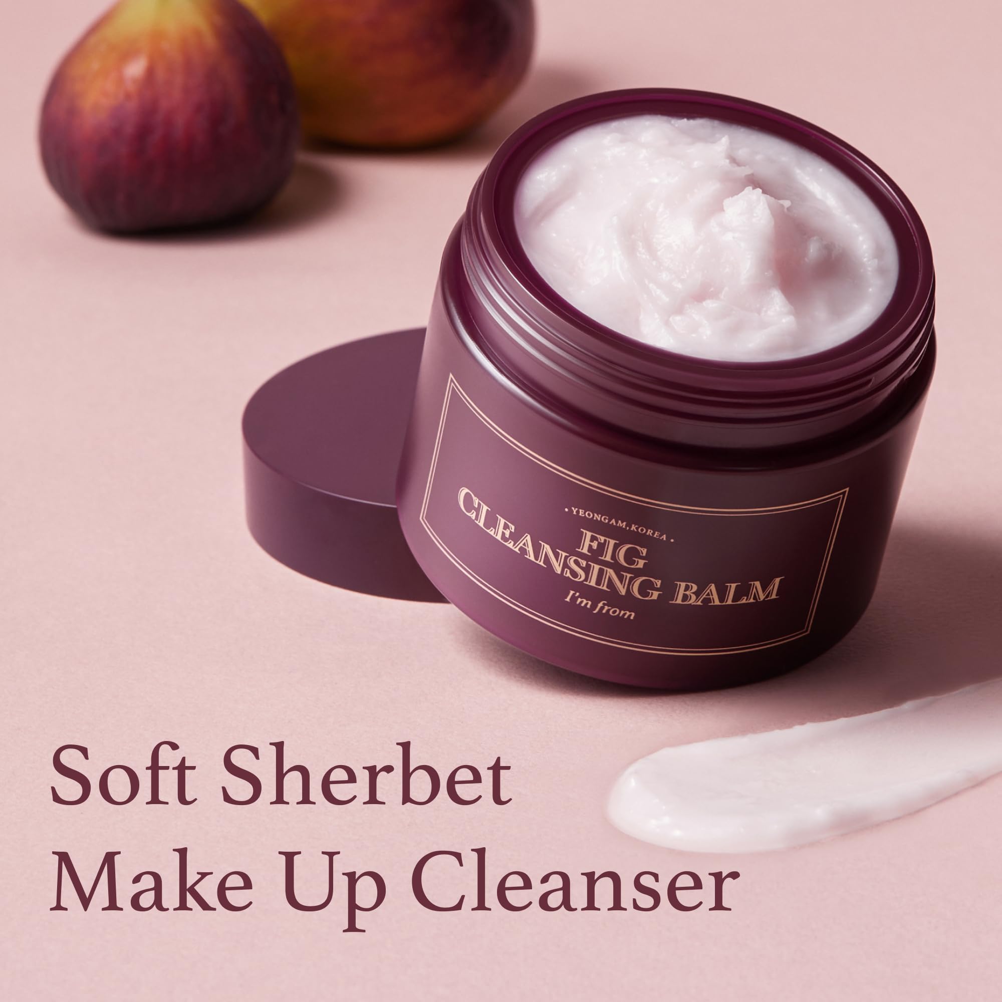 I'm from Fig Cleansing Balm being massaged on skin to release moisture and softness.