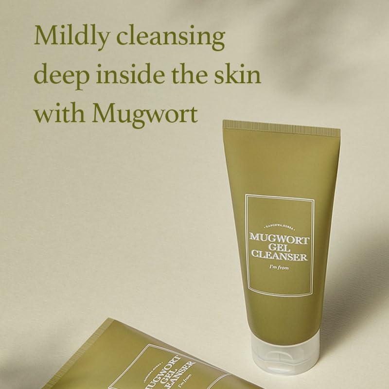 I'm from Mugwort Gel Cleanser rich lather demonstrates thorough pore cleansing.
