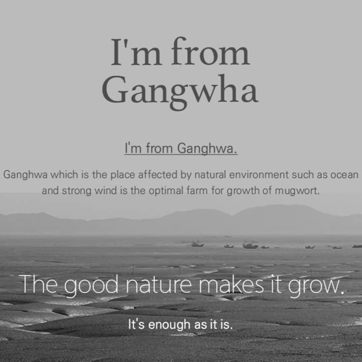 I'm From Mugwort Mask sensitive-skin use illustrates gentle daily routine
