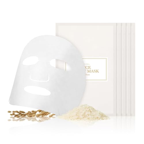 I'm from Rice Sheet Mask milky essence close-up emphasizes creamy hydration