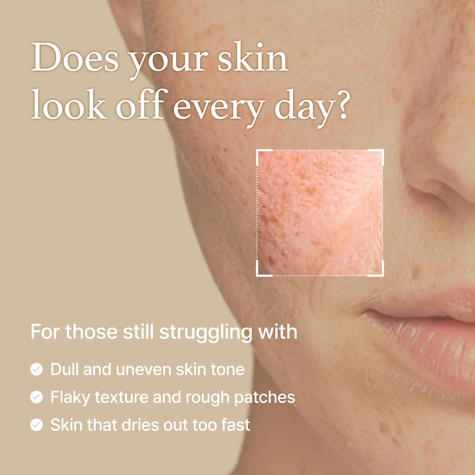 I'm from Rice Toner glass skin visual emphasizes radiant look after use.