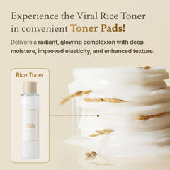 I'm from Rice Toner Pads rice extract visual highlights natural Korean ingredients