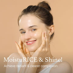 I'm from Rice Toner Pads three-layer detail shows durable, breathable fabric for smoother application