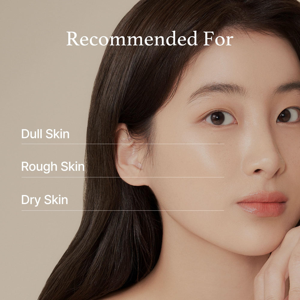 I'm from Rice Toner skincare routine application shows lightweight hydration step.