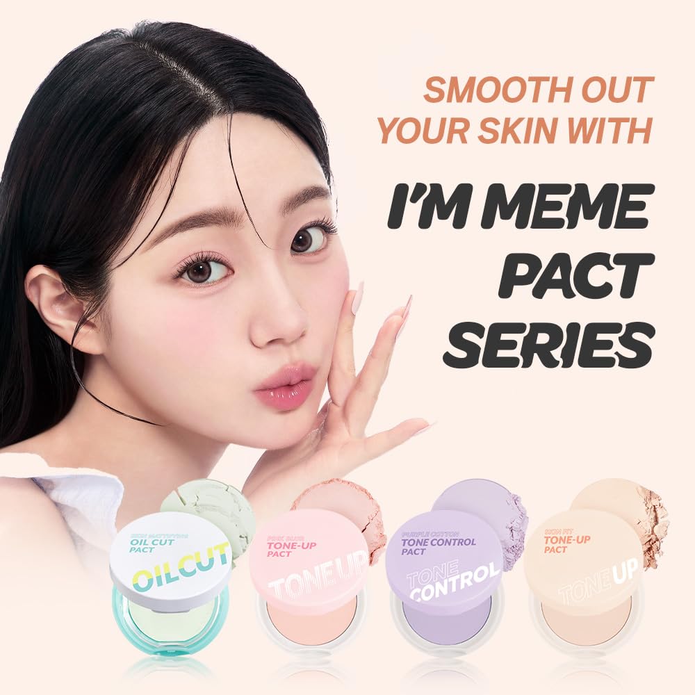 I'M MEME Close-up shows blendable, lightweight texture for natural finish