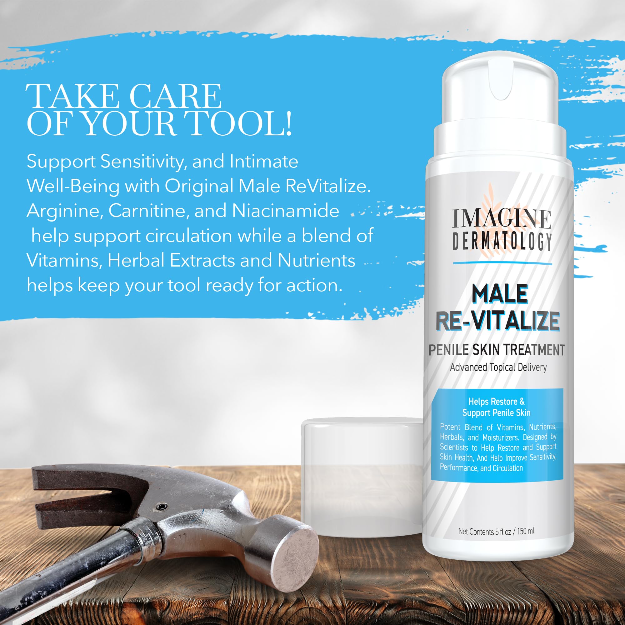 Imagine Dermatology Carnitine Arginine Niacinamide ingredients provide nourishing skin support