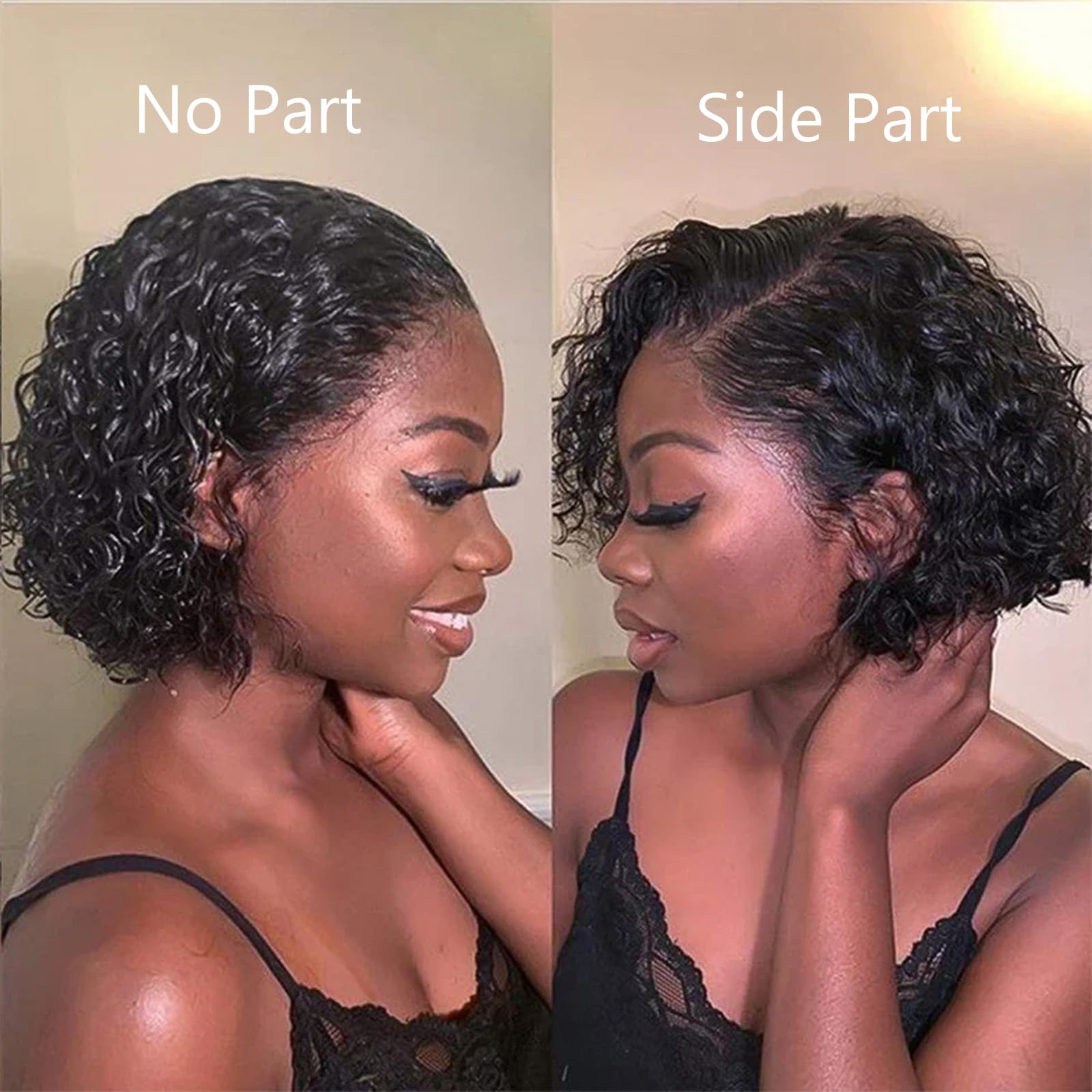IMANI HAIR 5x5 closure detail with seamless hairline