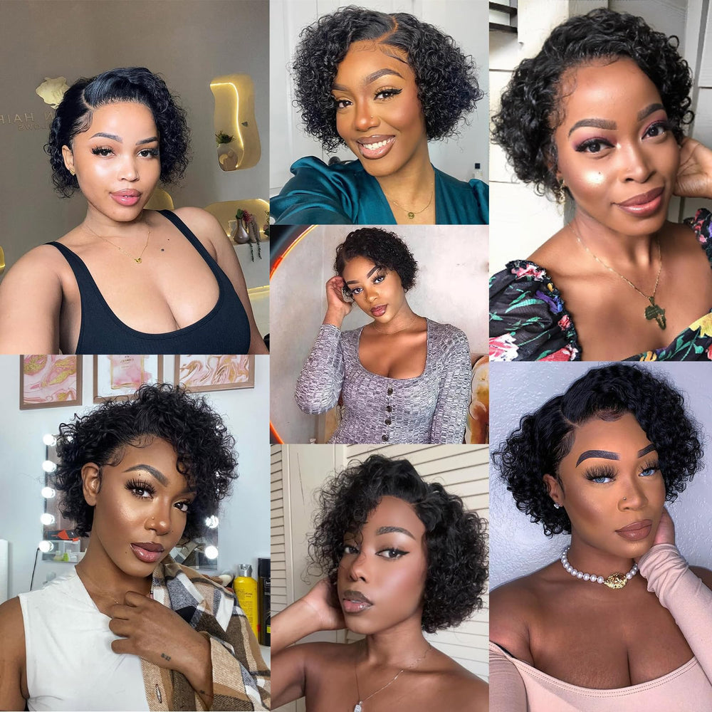 IMANI HAIR wedding-ready pixie wig for special occasions