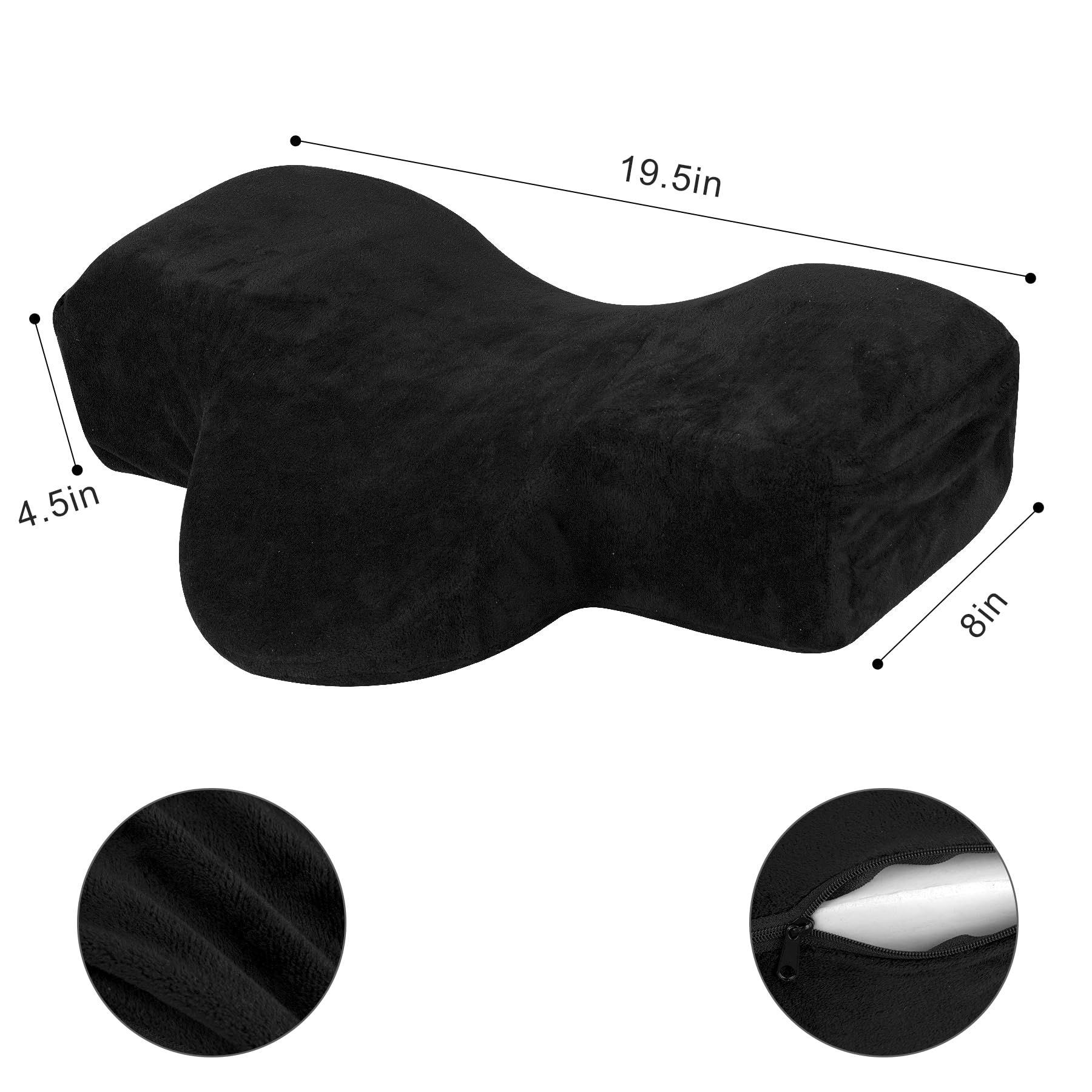 IMENE black pillowcase variant delivers soft, durable comfort
