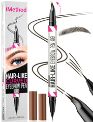 iMethod Curved Eyebrow Pen curved-tip creates natural hair-like strokes
