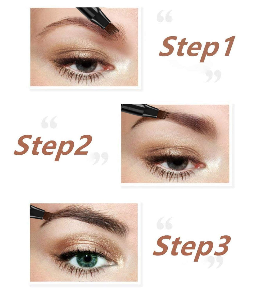 iMethod Eyebrow Pen 3D natural strokes create fuller-looking brows.