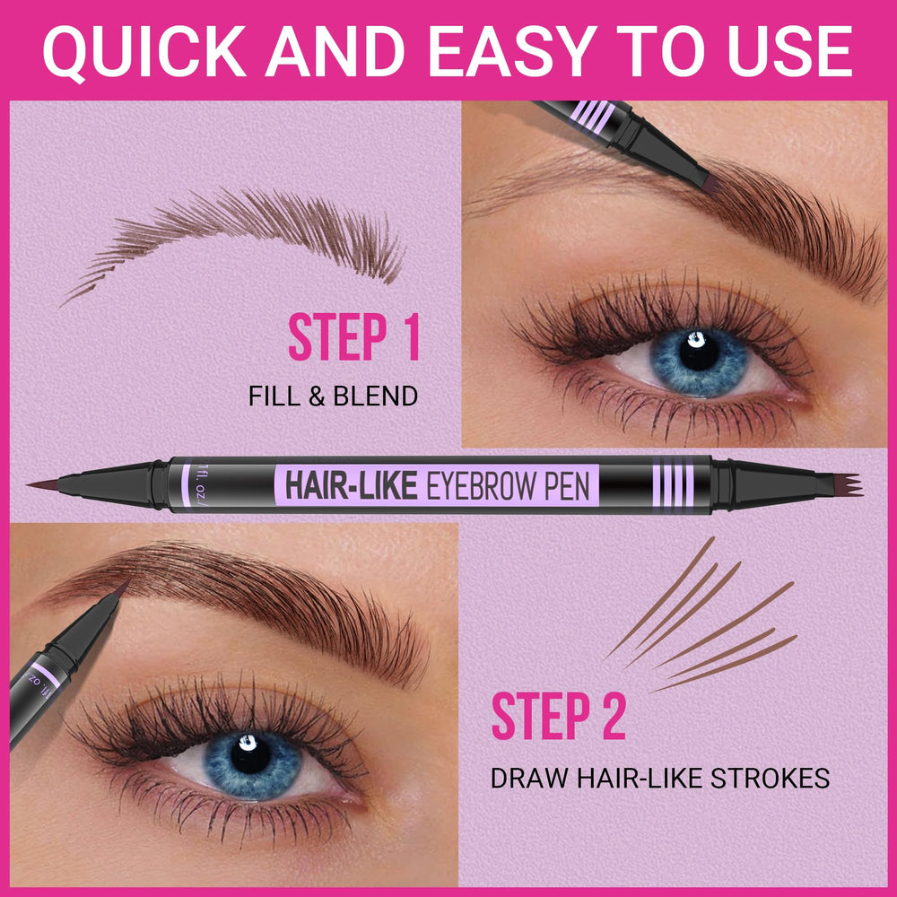iMethod Eyebrow Pen brow outline and fill in action for precise shapes