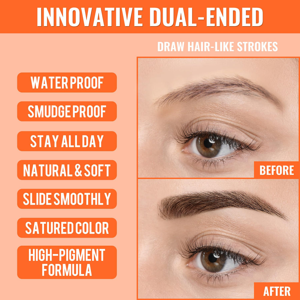 iMethod Eyebrow Pen eyeliner end lets you line eyes with one tool