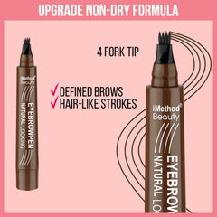 iMethod Eyebrow Pen waterproof formula resists sweat and smudges