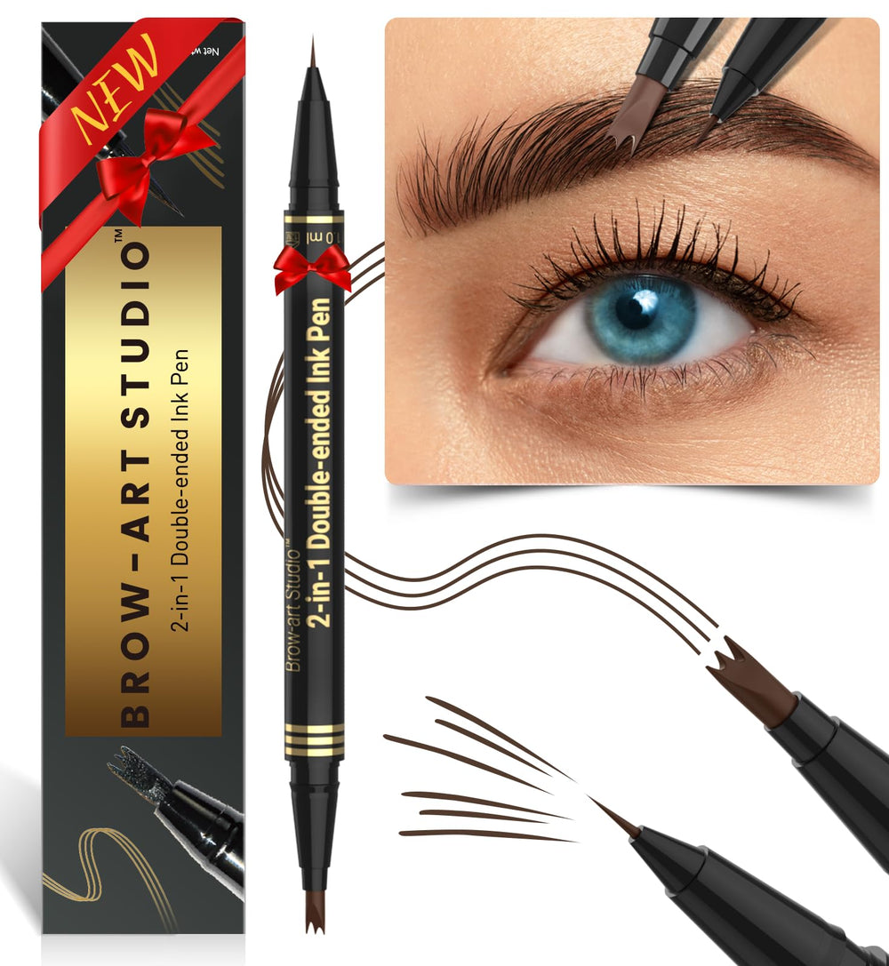 iMethod microblading eyebrow pencil 2in1 shown for precise natural strokes all day