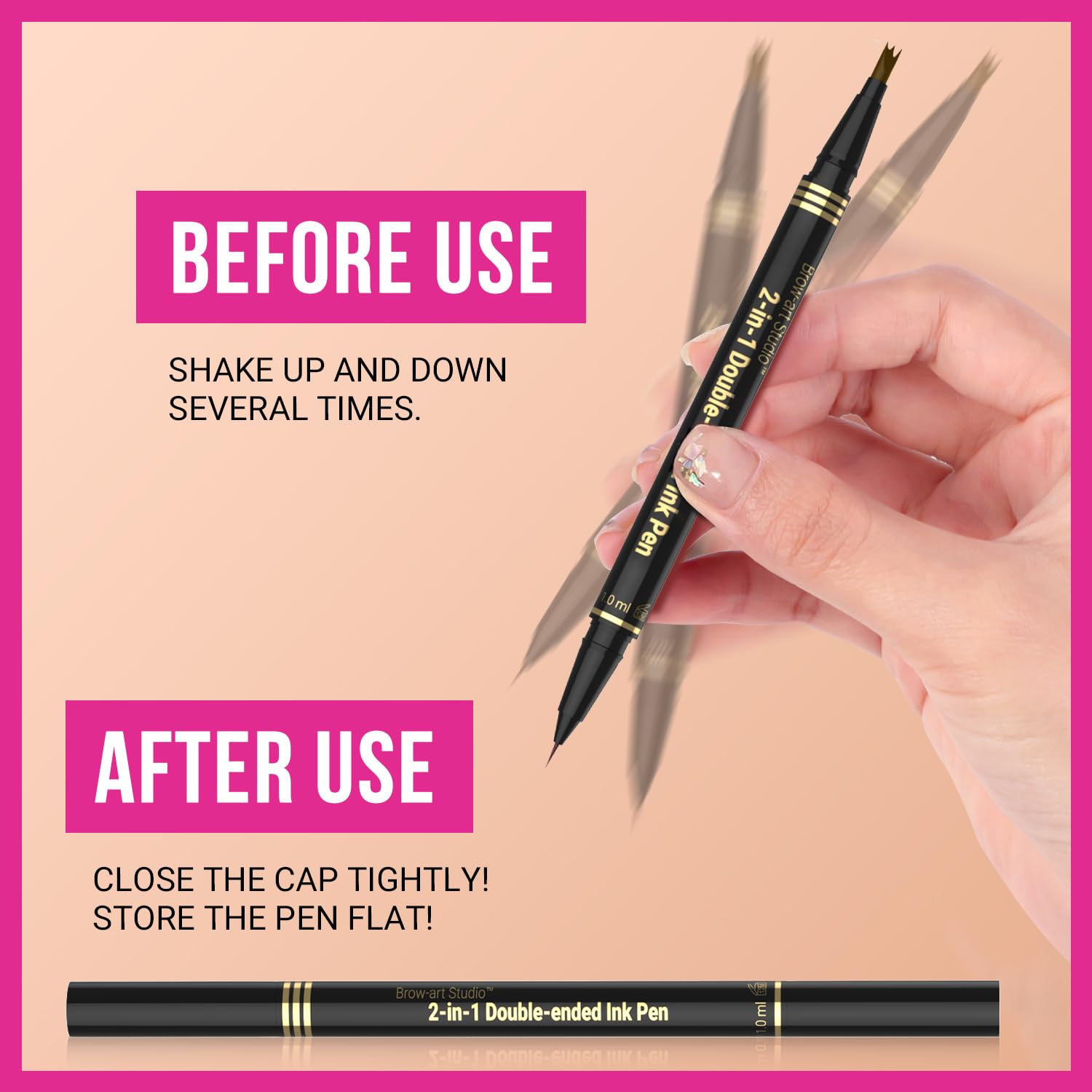 iMethod Microblading Eyebrow Pencil travel-compact keeps brows defined on the go