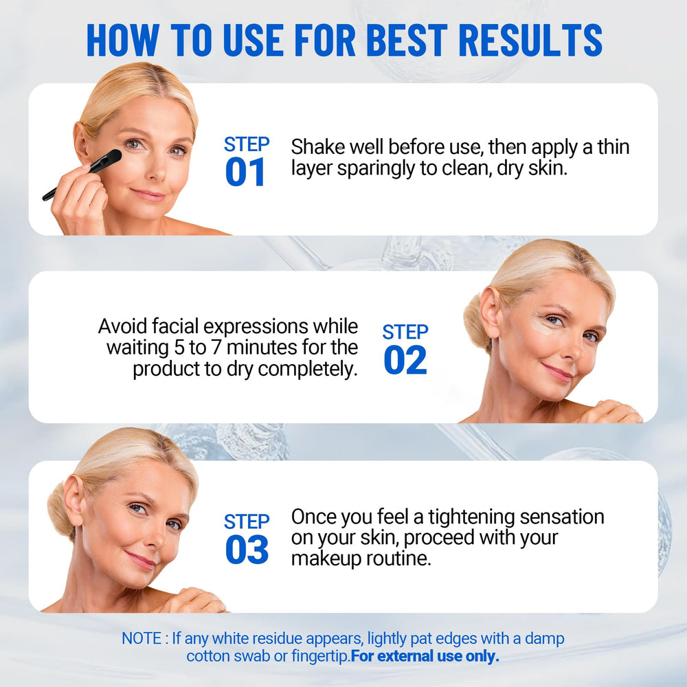 iMethod Perfection Eye Tightener ingredients image highlights hyaluronic acid and peptides.