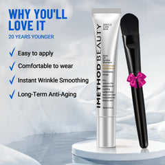 iMethod Perfection Eye Tightener under-eye area image suggests de-puffing and brightening potential.