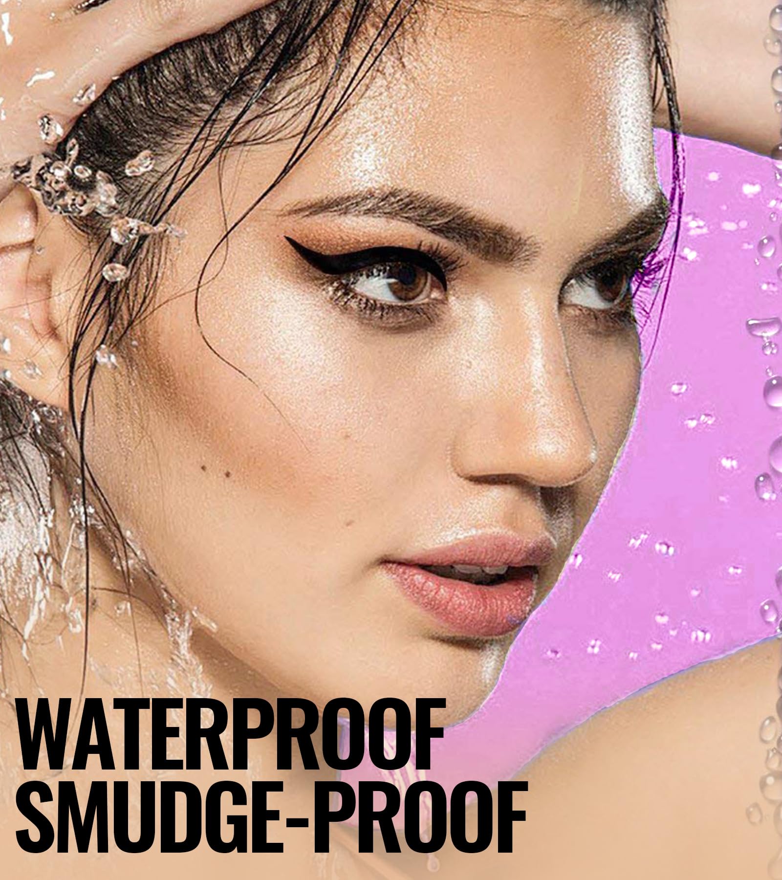 iMethod Winged Eyeliner Stamp application steps guide image