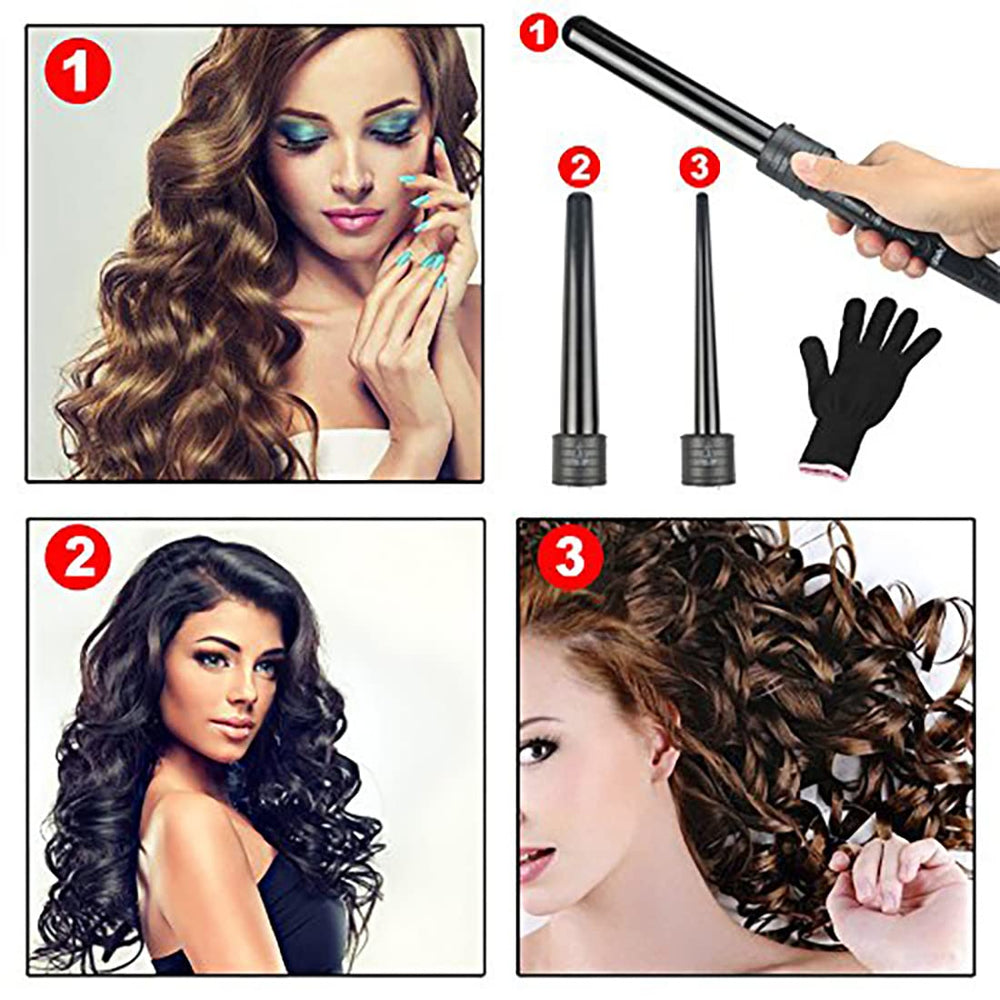 iMissiu Heat-Resistant Glove protects hands during styling sessions.