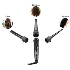 iMissiu Tourmaline large barrel creates voluminous curls that last.