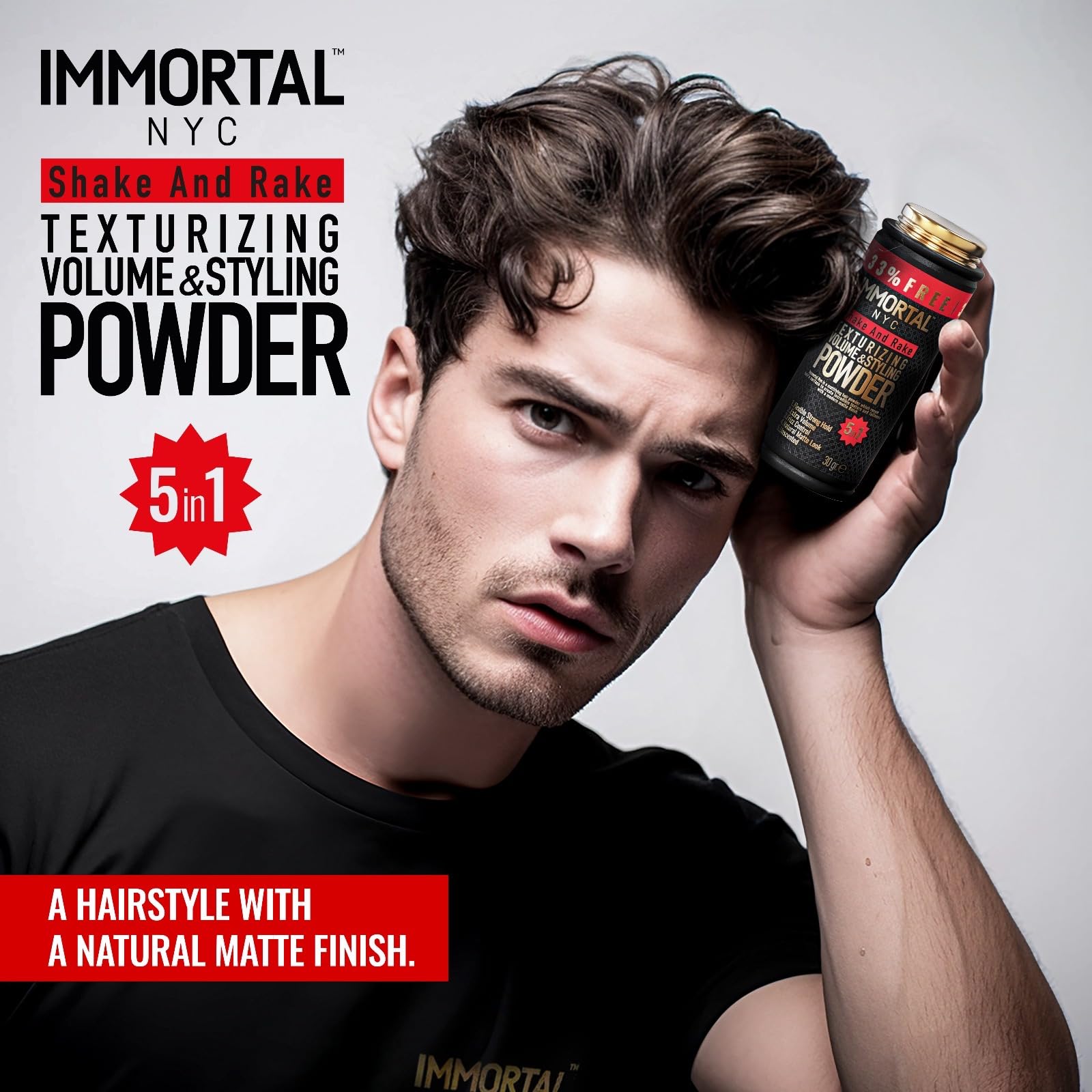 Barber favorite: unscented, flexible hold and 5-in-1 benefits