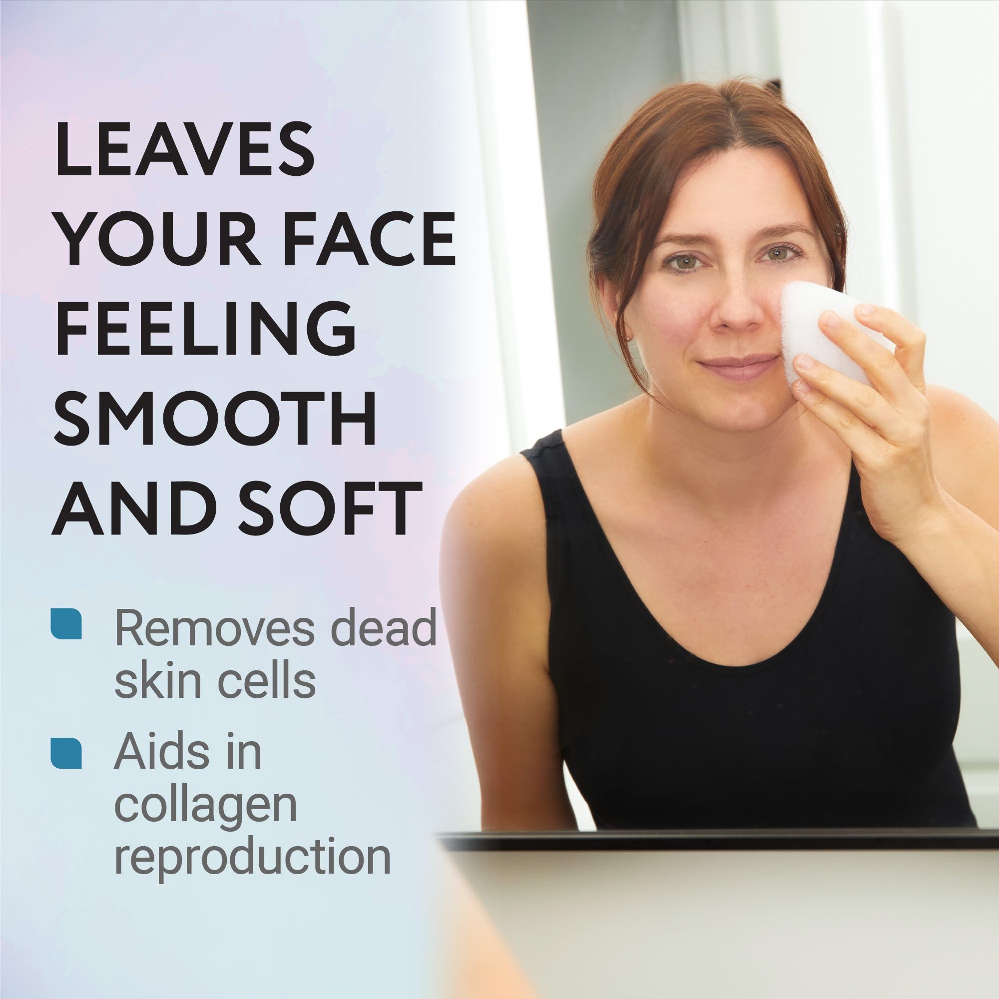 IMPRESA exfoliating pads closeup texture for effective cleansing