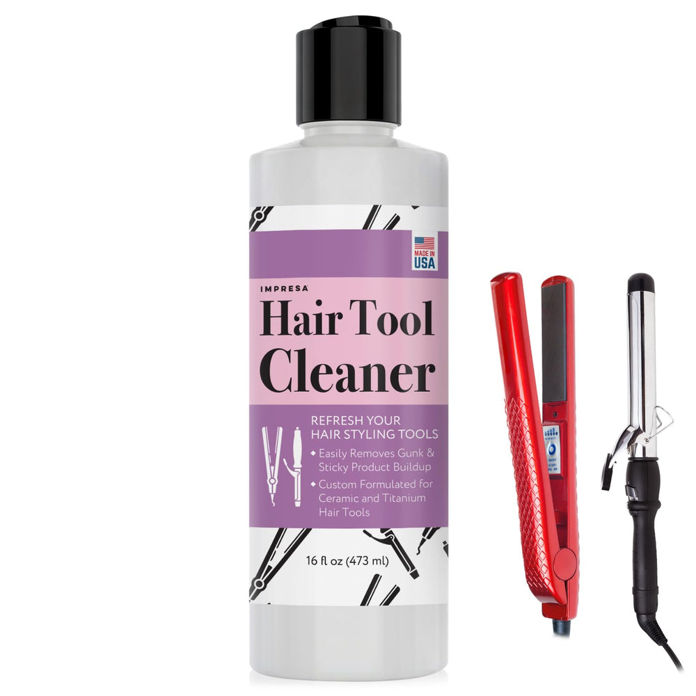 IMPRESA Iron Cleaner bottle for long-lasting tool maintenance.