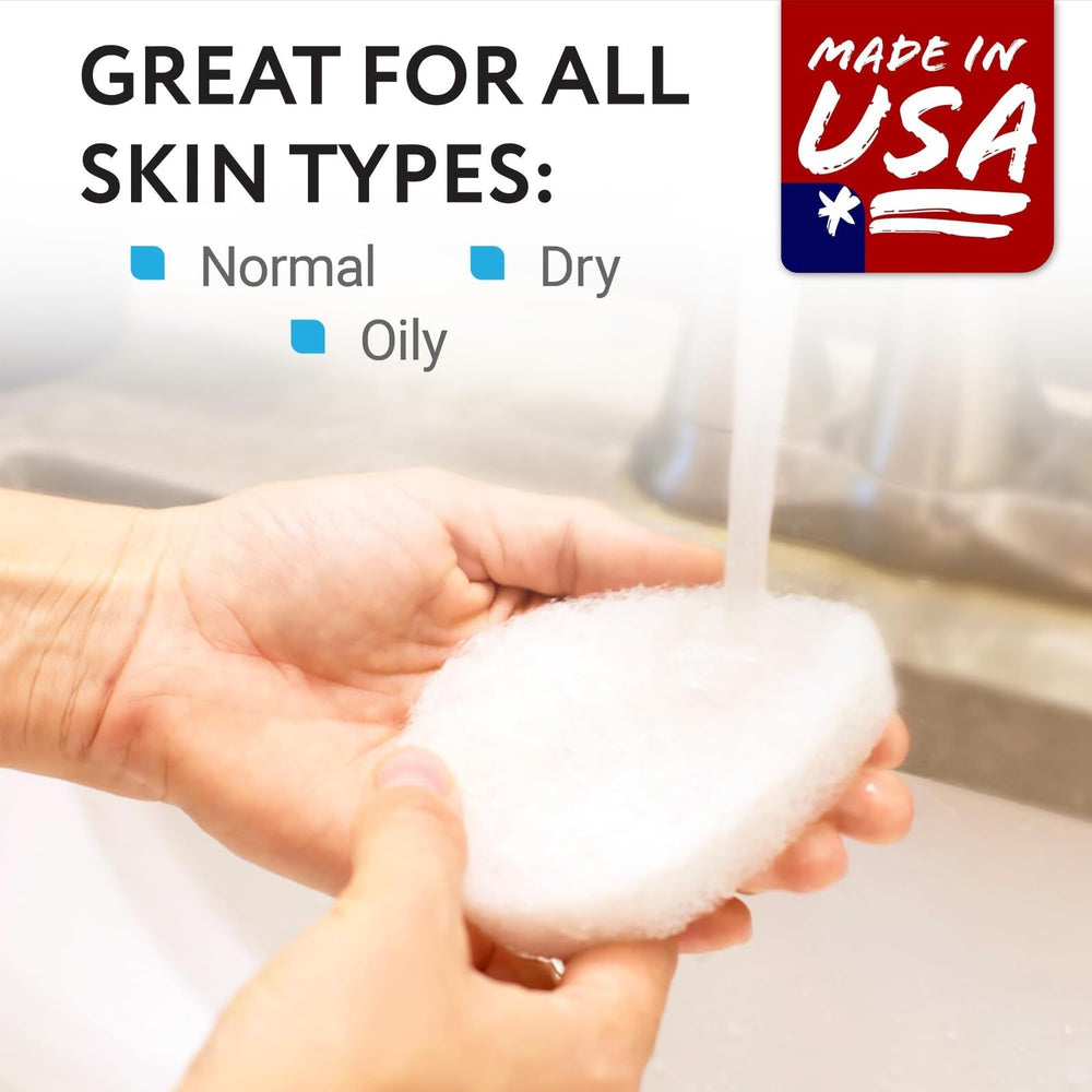 IMPRESA USA-made craftsmanship emphasized on durable face scrub pads.