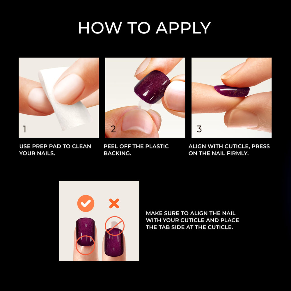 imPRESS Color FX Wonder nails close-up shows chrome-like metallic finish