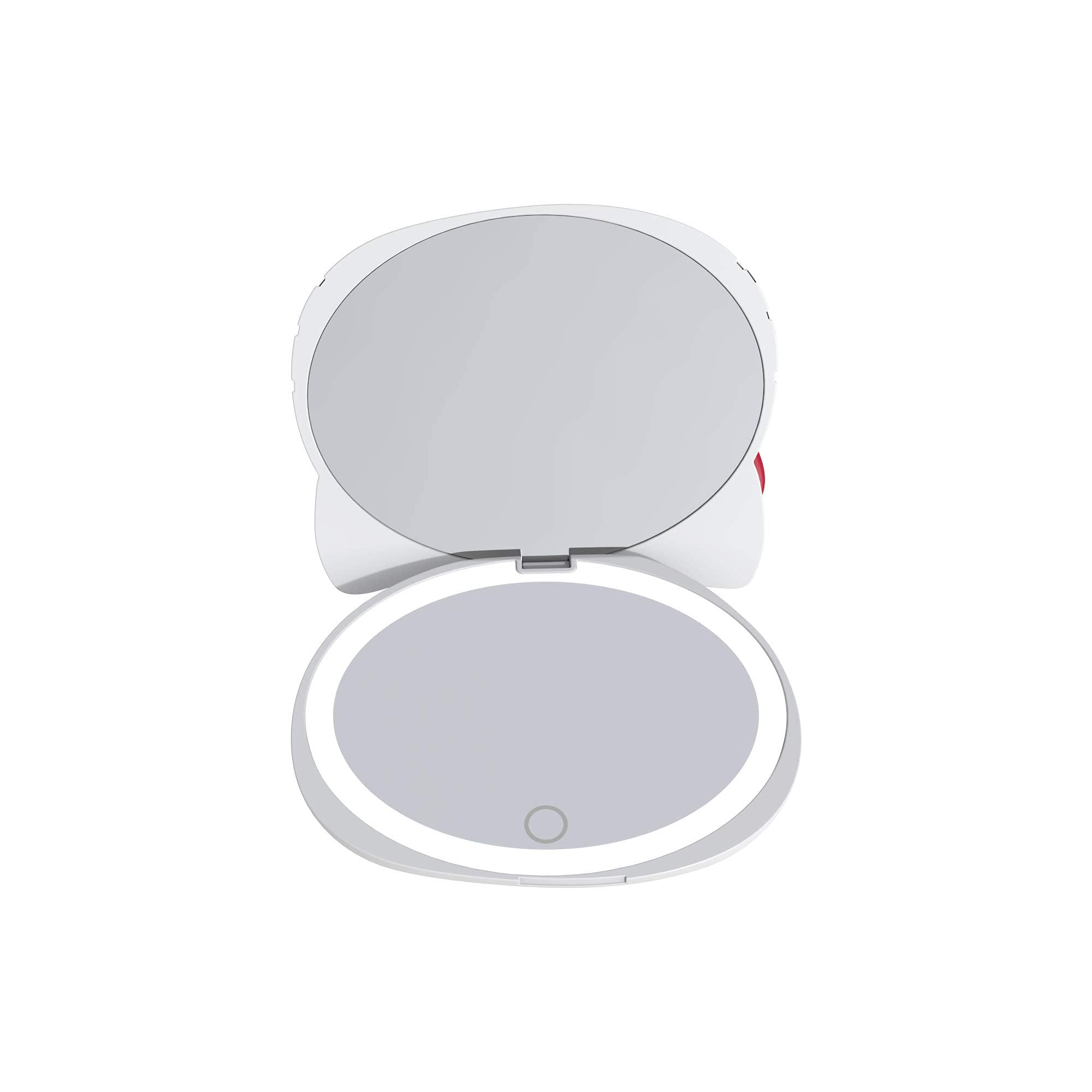 Impressions Vanity Hello Kitty compact mirror with adjustable brightness and LED lights