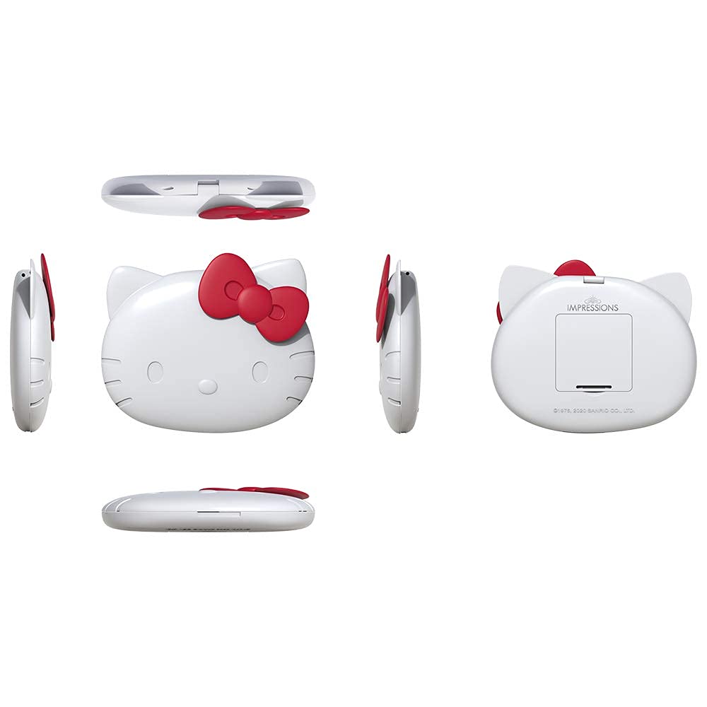 Impressions Vanity Hello Kitty compact mirror highlighting a sleek, slim design