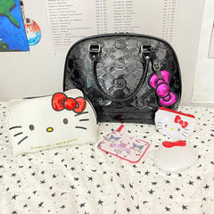 Impressions Vanity Hello Kitty compact mirror top 2x magnification for detail checks