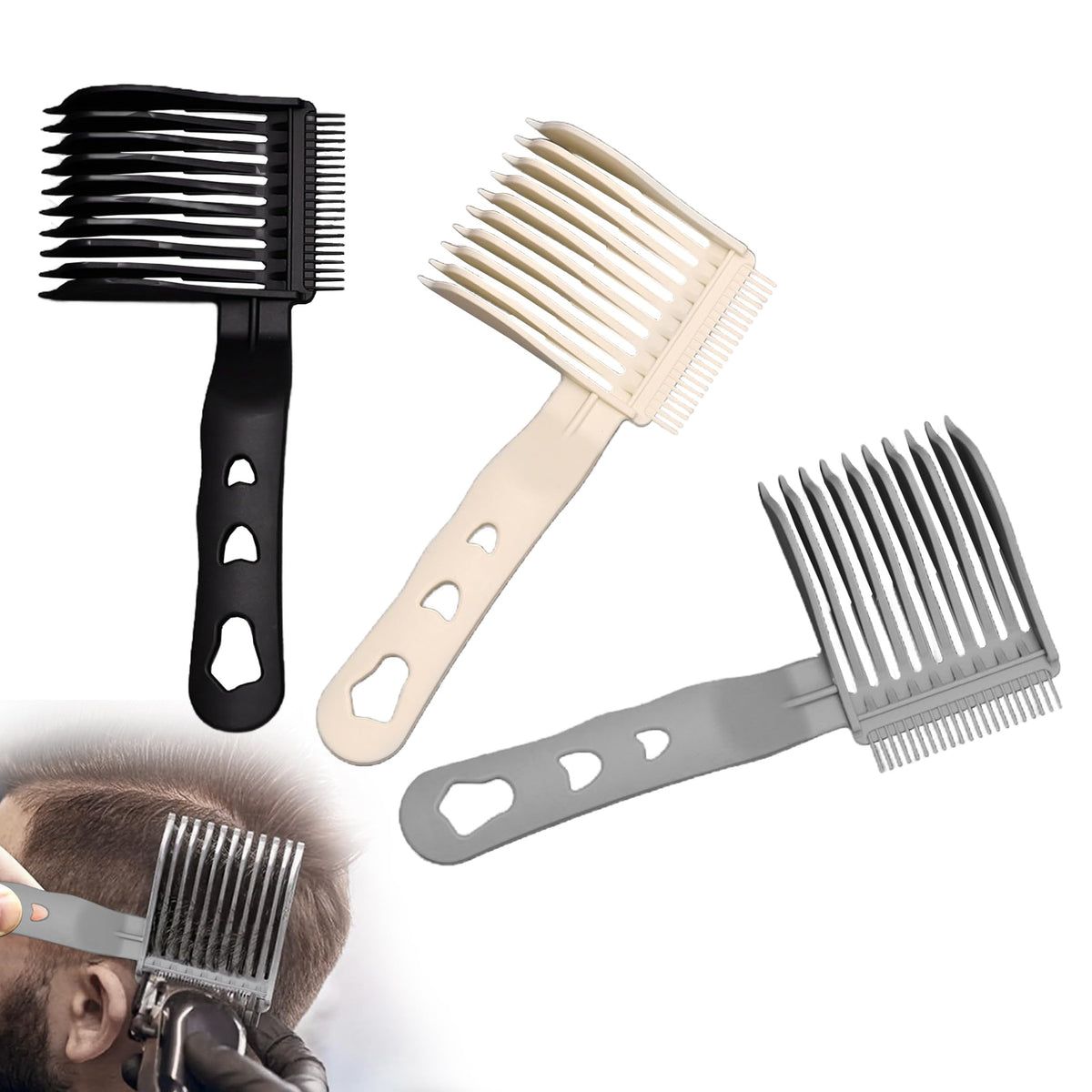 Iemtic Blend Friend Fade Comb pack shows versatile home and salon styling options.