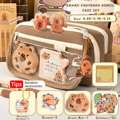 IN Chenthy Capybara brooches add playful accents to outfits or bags.