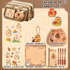 IN Chenthy Capybara stickers set for fun journaling and labeling.
