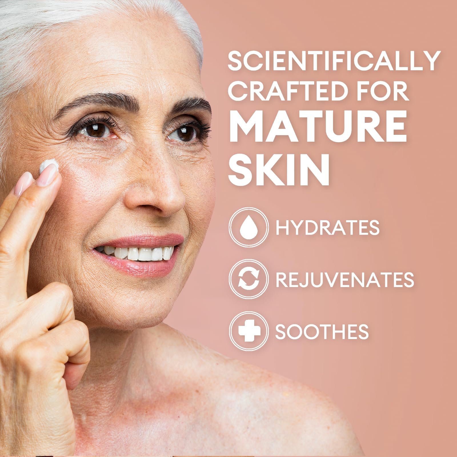 Inblair Rejuvenate Serum pump dispenses an easy, even application.