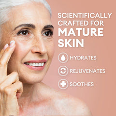Inblair Rejuvenate Serum pump dispenses an easy, even application.