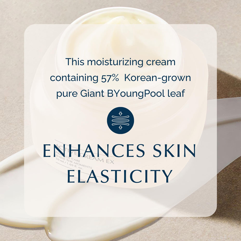 INCELLDERM Active Cream finger application demonstrates smooth spreading for daily care.