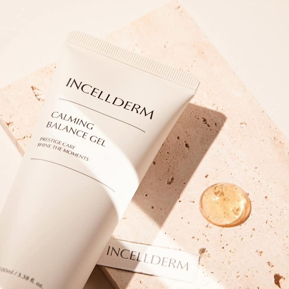 INCELLDERM Riman Balance Gel on hand demonstrates quick absorption.