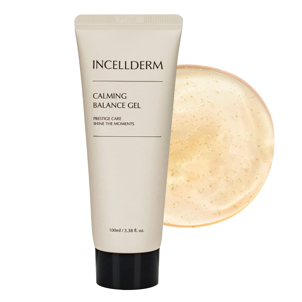 INCELLDERM Riman Balance Gel packshot highlights daily hydration for sensitive skin.