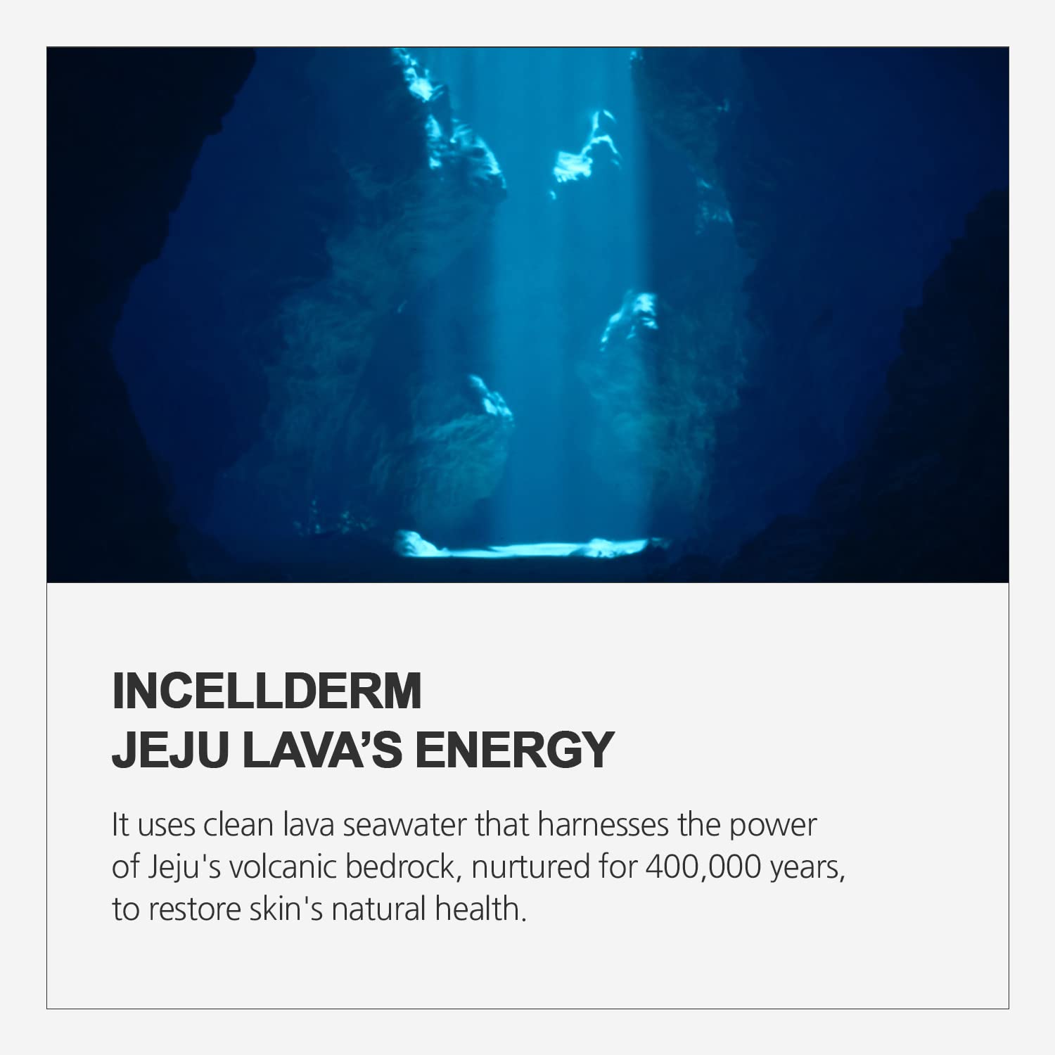 INCELLDERM Riman EX spray application capturing refreshing mist.