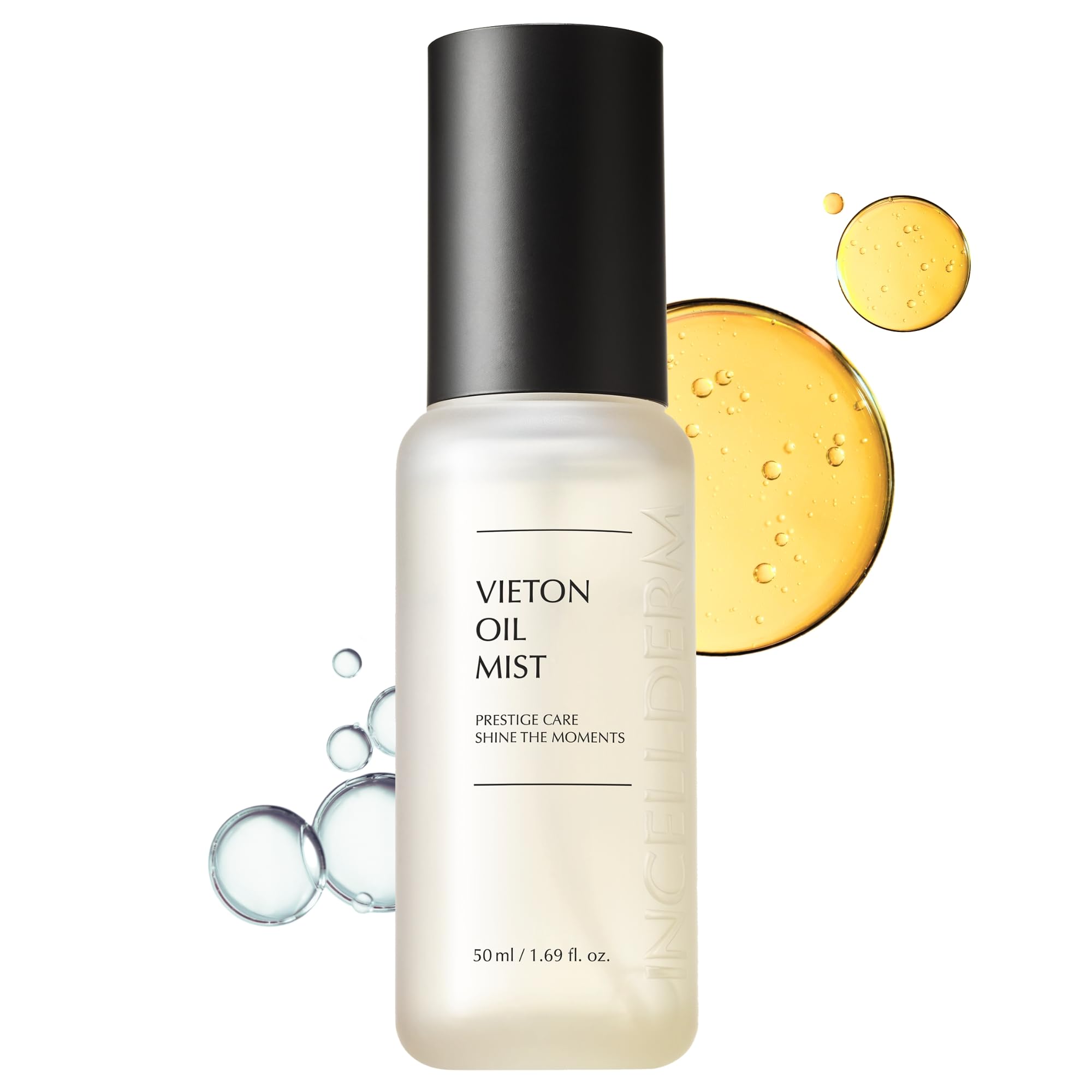 INCELLDERM Riman Vieton Oil Mist compact packaging ideal for travel