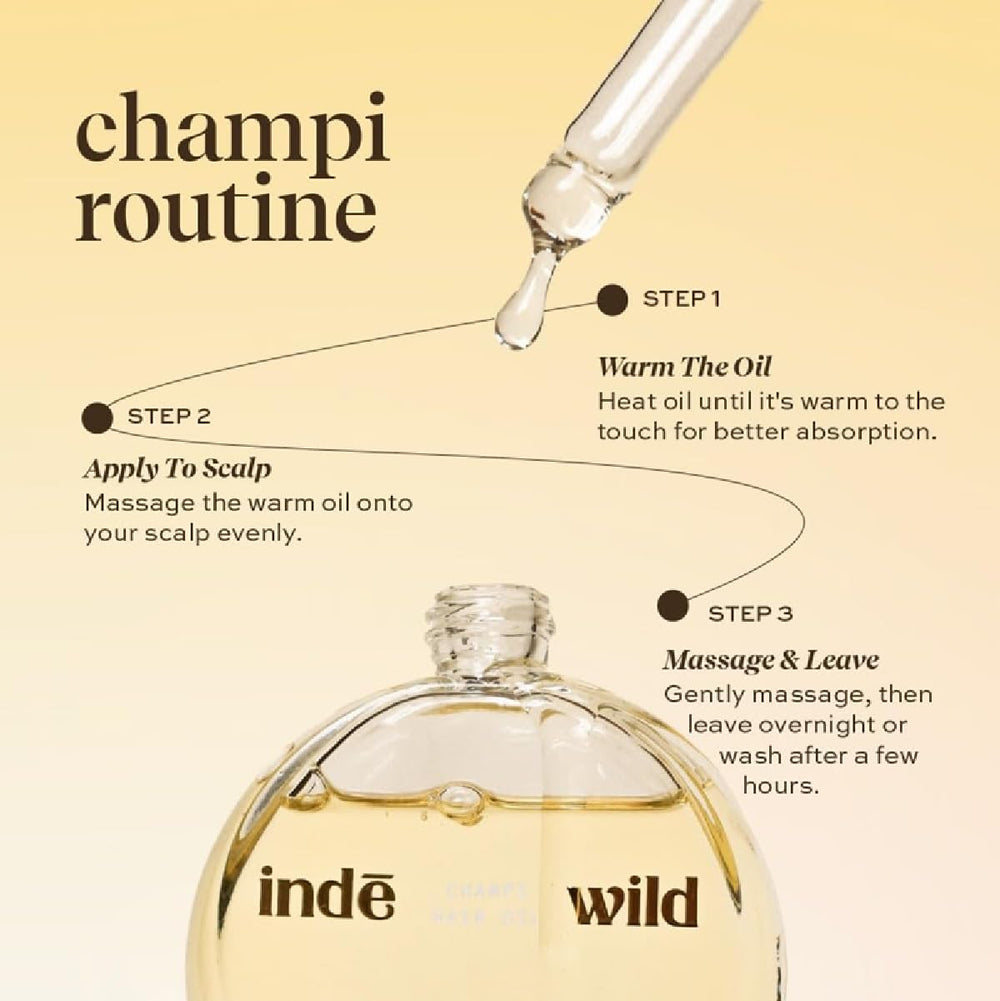 Inde Wild Champi ingredients amla highlight growth-supportive nourishment