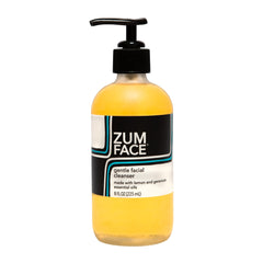 Indigo Wild Zum Face Gentle Cleanser bottle shows a gentle daily cleanse for skin
