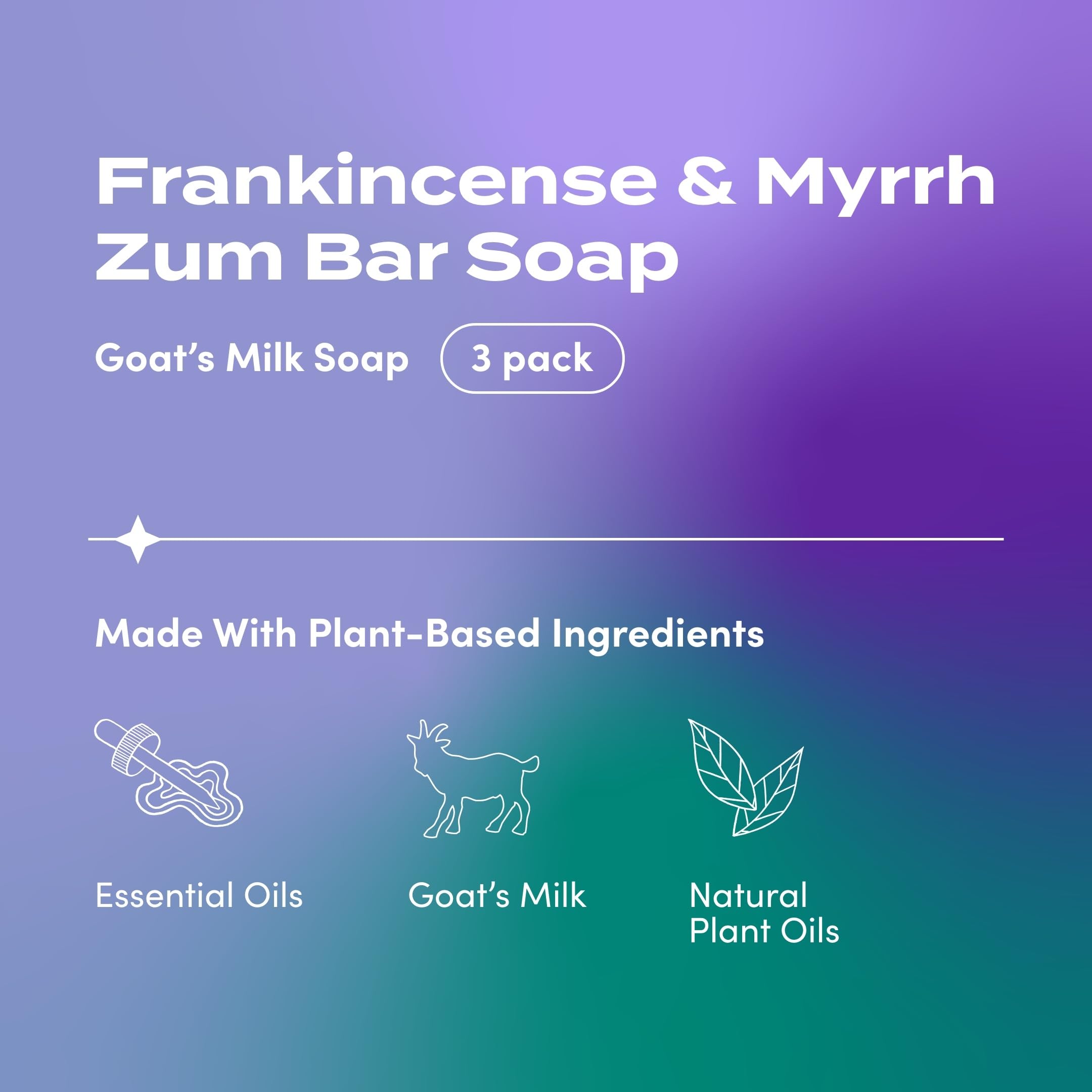 Indigo Wild Zum goat milk soap bar natural-ingredients: olive, coconut, palm, castor oils