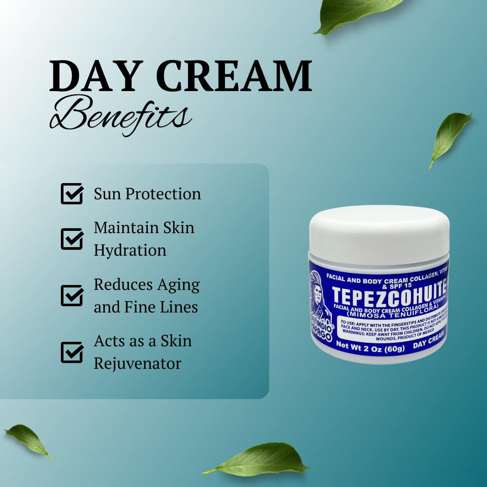 Indio Papago Tepezcohuite ingredients highlight natural renewal support for refreshed skin.